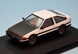 Initial D Fujimi Model: 1/43 Toyota Sprinter Trueno w/Carbon Bonnet Takumi Fuji