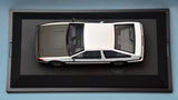 Initial D Fujimi Model: 1/43 Toyota Sprinter Trueno w/Carbon Bonnet Takumi Fuji