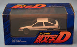 Initial D Fujimi Model: 1/43 Toyota Sprinter Trueno w/Carbon Bonnet Takumi Fuji