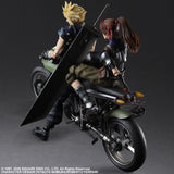 Final Fantasy VII: Remake Play Arts Kai: Jessie, Cloud & Motorcycle Set