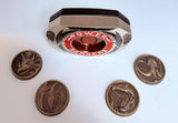 Mighty Morphin Power Rangers Legacy Morpher (Missing Saber-Tooth Tiger Coin & Buckle)
