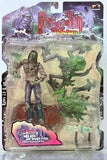 Palisades The House of the Dead Action Figures: Johnny W/Axes and Bouere Frogs
