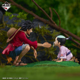 One Piece Ichiban Kuji Revible Moment: Monkey D. Luffy & Momonosuke (A New Dawn)