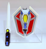 Playmates Toys Superhuman Samurai Syber-Squad: Samurai Synch-Sword (1994)