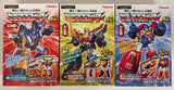 Transformers Kabaya Gum Series 6: 3 Pack (Dai Atlas, Sonic Bomber, Road Fire)