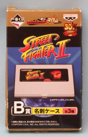 Street Fighter II 30th Anniversary Ichiban Kuji: Business Card Case B Prize