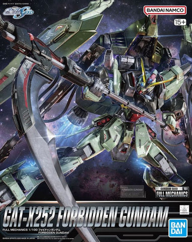 Mobile Suit Gundam Seed Full Mechanics 1/100: GAT-X252 Forbidden Gundam