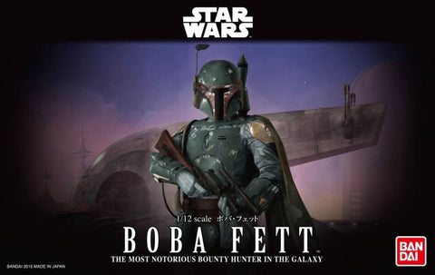 Star Wars The Empire Strikes Back 1/12 Scale Model Kit - Boba Fett