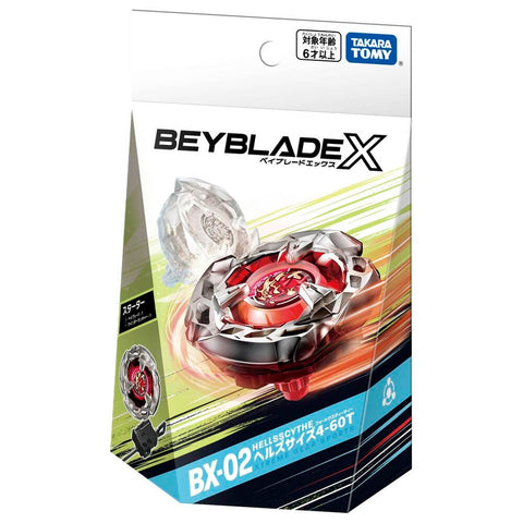Beyblade X: BX-02 Starter Hellscythe 4-60T
