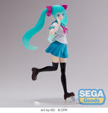 Vocaloid Luminasta Hatsune Miku (16th Anniversary KEI Ver.) Figure