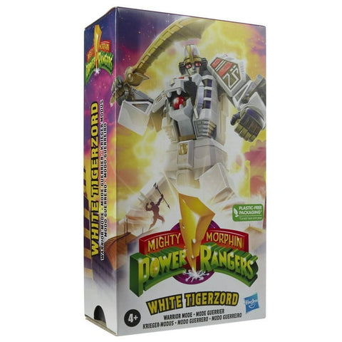 Mighty Morphin Power Rangers 7" Scale Retro Zord: White Tigerzord