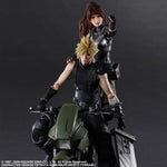 Final Fantasy VII: Remake Play Arts Kai: Jessie, Cloud & Motorcycle Set