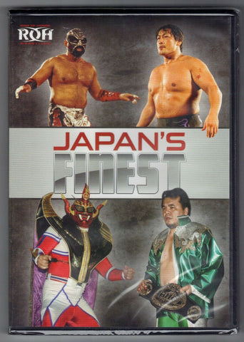 Ring of Honor: Japan's Finest 2 disk DVD