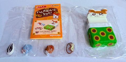 Re-Ment Hamtaro Room: #4 Sleep in the Bed (Open Box)