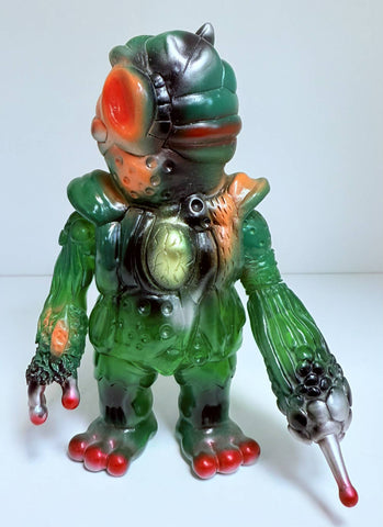 RealxHead Clear Green Plantman Organ Bat Sofubi