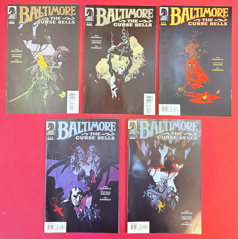 Baltimore the Curse Bells Complete Comic Set of 5