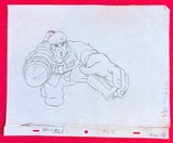 G.I. Joe A Real American Hero DiC Entertainment Production Pencil Drawing: Flint