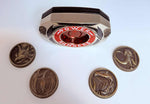 Mighty Morphin Power Rangers Legacy Morpher (Missing Saber-Tooth Tiger Coin & Buckle)