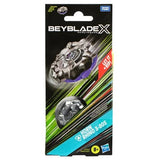 Beyblade X: Horn Rhino 3-80S Booster Pack Set with Defense Type Right-Spinning Top