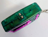 Digimon (Clear Green & Purple) Pendulum Digivice (No Box)