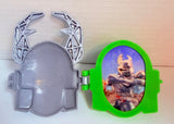 McDonald's Happy Meal Big Bad Beetleborgs Metallix:  Titanium Silver Beetleborg Covert Compact Wristband 1996