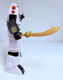 Mighty Morphin Power Rangers 7" Scale Retro Zord: White Tigerzord (Loose)