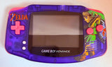 Nintendo Game Boy Advance Backlit Screen MOD W/Custom Zelda Shell