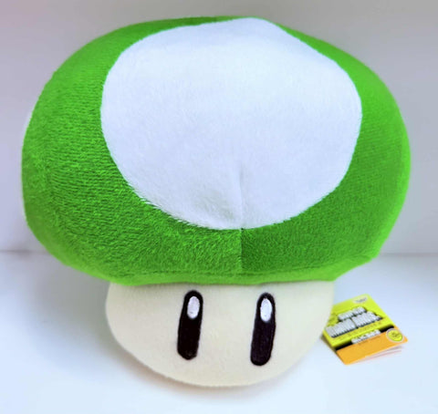 Banpresto New Super Mario Bros. 1-Up Mushroom Plush 2006