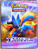 Pokemon Call of Legends TCG 3 9 Pocket Binder 2011