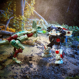 Transformers Collaborative Jurassic Park x Transformers Dilophocon & Autobot JP12 Exclusive Two-Pack