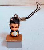 Bandai Petit Eva Mascot Phone Strap Evangelion@School: Gendo Ikari