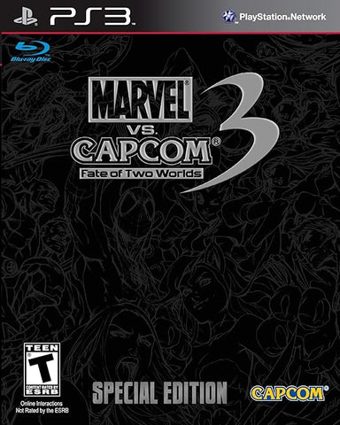 Marvel VS. Capcom 3 Fare of Two Worlds PS3 Steelbook