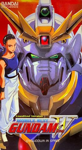 Mobile Suit Gundam Wing: Showdown in Space VHS (Unedited Version)
