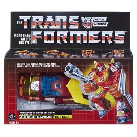 Transformers G1 Autobot Cavalier Hot Rod Reissue