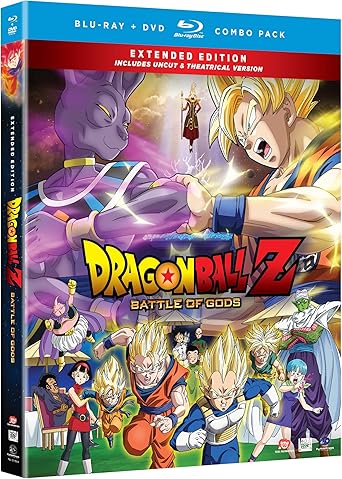 Dragon Ball Z Battle of the Gods Blu-Ray + DVD Combo Pack