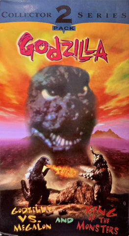 Godzilla Collector Series 2 Pack VHS