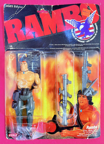 Coleco Rambo the Forces of Freedom: 7" Rambo Figure 1985