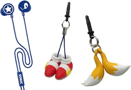 Sonic the Hedgehog Character Earphone Set