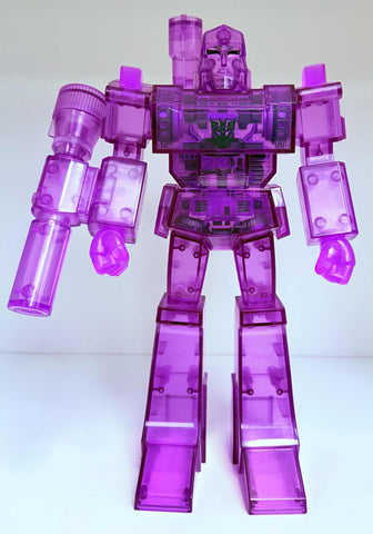 Transformers Super Cyborg Purple X-Ray Megatron NYCC 2019 Exclusive (No Box)