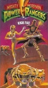 Mighty Morphin Power Rangers: High Five VHS