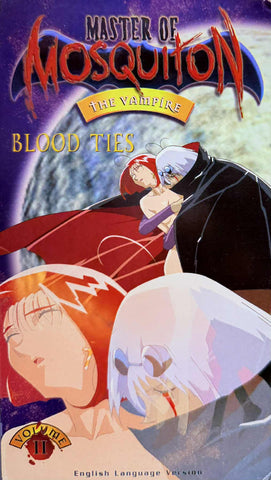 Master of Mosquiton The Vampire: Blood Ties Vol.2 VHS (English Dub)