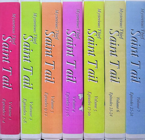 Saint Tail Fansub VHS Collection 1-7 (Episodes 1-28)