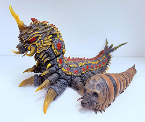 Godzilla vs. Mothra S.H. MonsterArts Mothra and Battra Larva Action Figure Set (Loose)