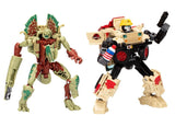 Transformers Collaborative Jurassic Park x Transformers Dilophocon & Autobot JP12 Exclusive Two-Pack