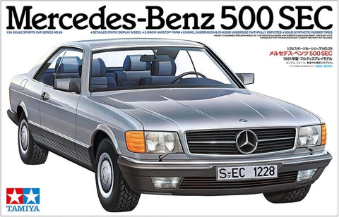 Tamiya Mercedes-Benz 500SEC 1/24 Scale Model Kit