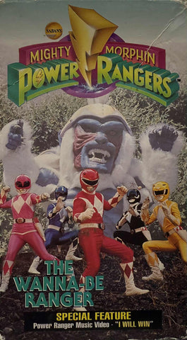 Mighty Morphin Power Rangers: The Wanna-Be Ranger VHS