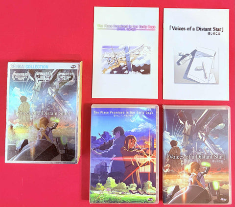 Shinkai Collection Voices of a Distant Star + The Place Promised in Our Early Days DVD Set