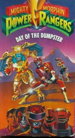Mighty Morphin Power Rangers: Day of the Dumpster VHS