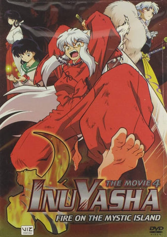 InuYasha the Movie 4 Fire on the Mystic Island DVD