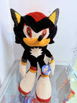 Toy Network Sonic X: Shadow the Hedgehog Plush 2003